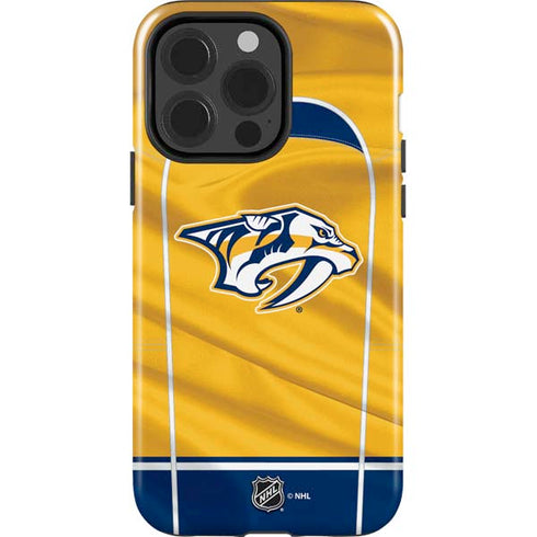 NHL Nashville Predators Jersey iPhone 15 Pro Impact Case